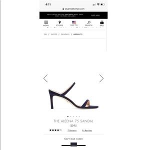 Simple Stuart Weitzman stiletto heels sandal